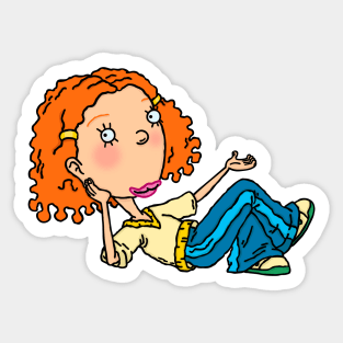 Ginger Foutley Sticker